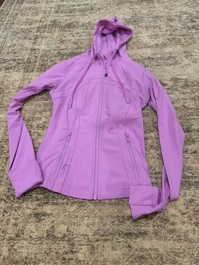 LULULEMON Define Hooded Jacket *Nulu Dahila Mauve Pink Size 6